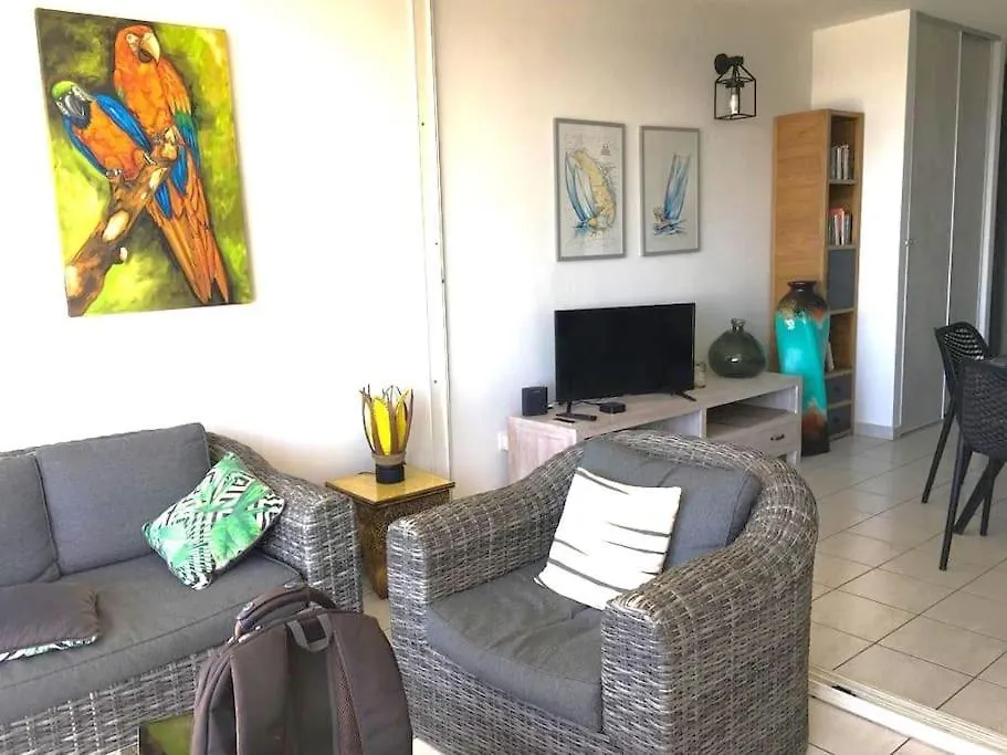 Apartment Bleu Caiali - Splendide Vue Mer - 2 Ch - 2 Sdb - 4 Personnes Les Trois-Ilets